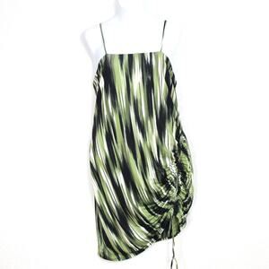 Madden NYC Women's Side Ruched Dress Size XXL (21) NWT Spaghetti Straps